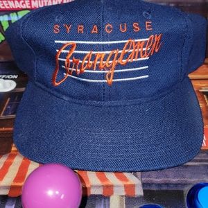 Syracuse Orangemen snapback (BarScript) 80's/90's RARE